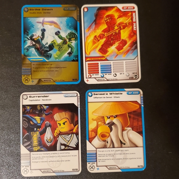 2012 Lego Ninjago Masters Of Spinjitzu Deck 2 Trading Cards - Picture 4 of 5